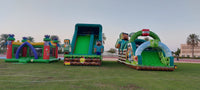 Inflatable/Minecraft Obstacle Course (12mx3mx5.5m)