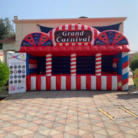 Carnival Tent with 4 Games Included  ( 6x2.4x3.7m) Gifts not included