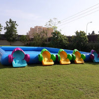 Inflatable/ Pool w/Boats(10mx8m)