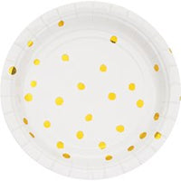 Circle And Dots Plates