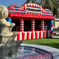 Carnival Tent with 4 Games Included  ( 6x2.4x3.7m) Gifts not included
