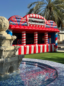 Carnival Tent with 4 Games Included  ( 6x2.4x3.7m) Gifts not included
