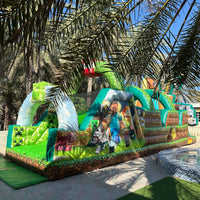 Inflatable/Minecraft Obstacle Course (12mx3mx5.5m)