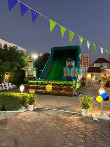 Inflatable/Minecraft Slide (9.4mx4.4mx6.4m)
