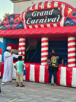Carnival Tent with 4 Games Included  ( 6x2.4x3.7m) Gifts not included
