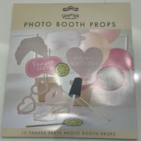 Photo Booth Props ( Pamper Theme )
