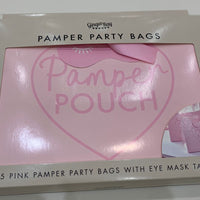 Pamper Party Bags ( 5pcs Bags with Eye Mask Tag )
