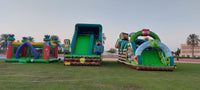 Inflatable/Minecraft Obstacle Course (12mx3mx3m)
