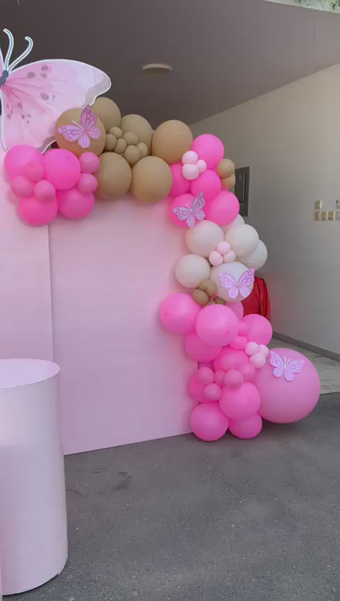 Triple Backdrop | Butterfly Theme