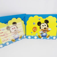 Baby Mickey Invitation