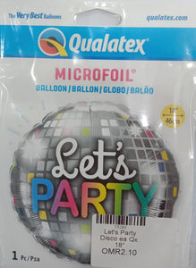 Let's Party Disco ea Qx. 18"