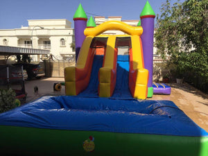 Inflatable/Twin Water Slide (7mx4.5mx5m)