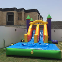Inflatable/Twin Water Slide (7mx4.5mx5m)