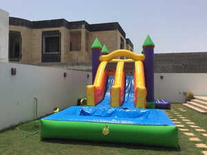 Inflatable/Twin Water Slide (7mx4.5mx5m)