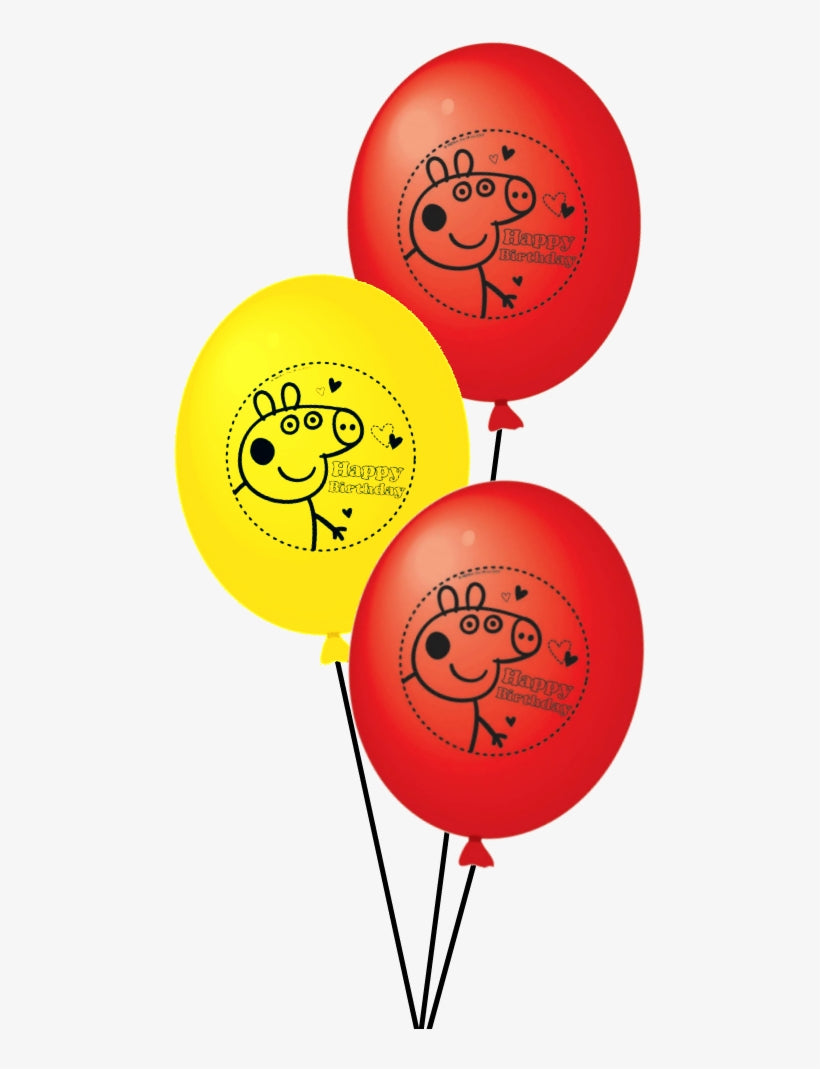 Peppa Pig Latex Printed Balloon