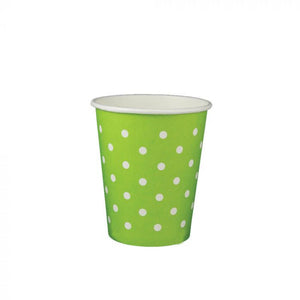 Polka Dots Green Cup