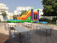 Inflatable/Twin Water Slide (7mx4.5mx5m)
