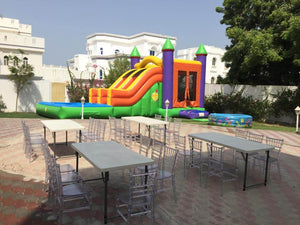 Inflatable/Twin Water Slide (7mx4.5mx5m)