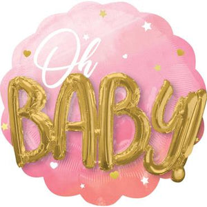 Baby Girl Pink Speciality Balloon