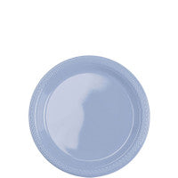 Pastel Blue Plates