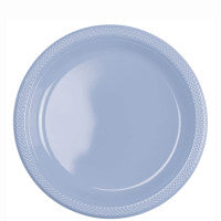 Pastel Blue Plates
