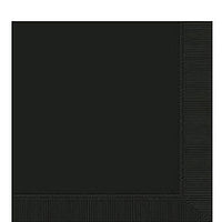Jet Black Napkins