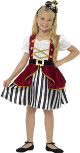Pirate Girl Deluxe Costume Small