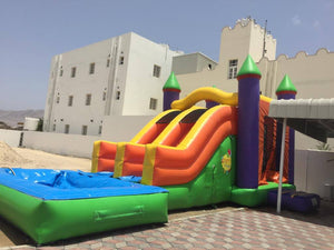 Inflatable/Twin Water Slide (7mx4.5mx5m)
