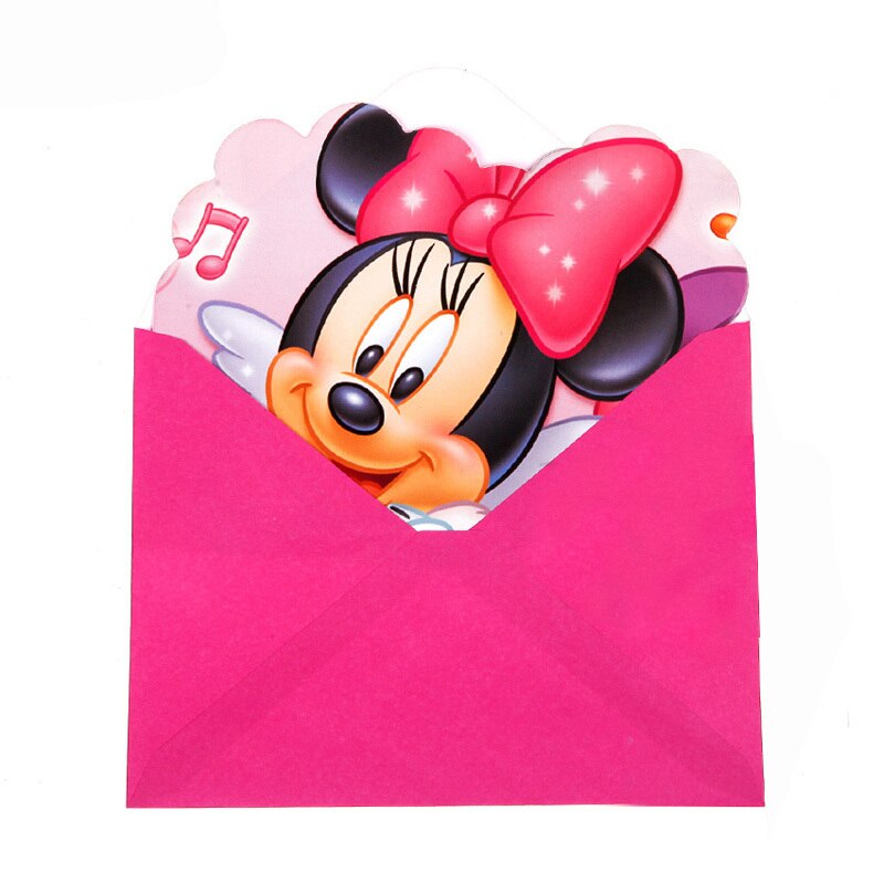 Baby Minnie Invitation