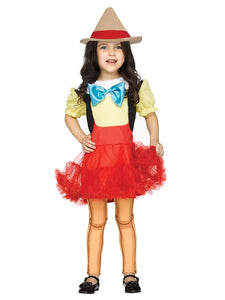 Wooden Girl Doll Toddler Costume