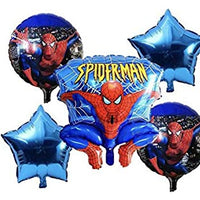 Spider Man Balloon Bouquet Standard 5pc