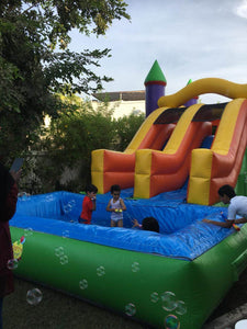 Inflatable/Twin Water Slide (7mx4.5mx5m)
