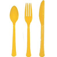 Yellow Cutlery
