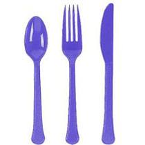 Purple Cutlery
