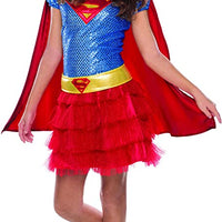 Supergirl Sequin Toddler Costume Size 2 to 4