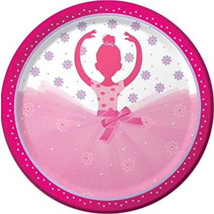Tutu Much Fun Plates