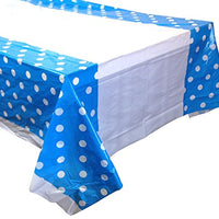 Polka Dots Blue Tablecover