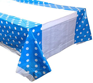 Polka Dots Blue Tablecover