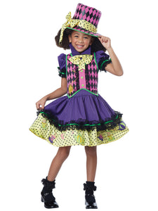 Girls Deluxe Mad Hatteress Costume