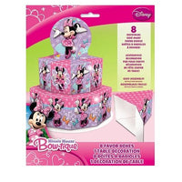 Minnie Mouse Favor boxes centerpiece