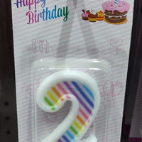 Rainbow Candles