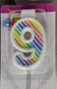 Rainbow Candles