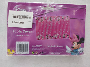 Minnie Mouse Table Cover Deluxe