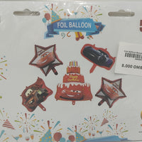 Cars Balloon Bouquet Standard 5Pc