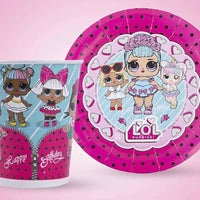 L.O.L Plate & Cup Set