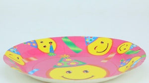 Birthday Smiley Face Plates