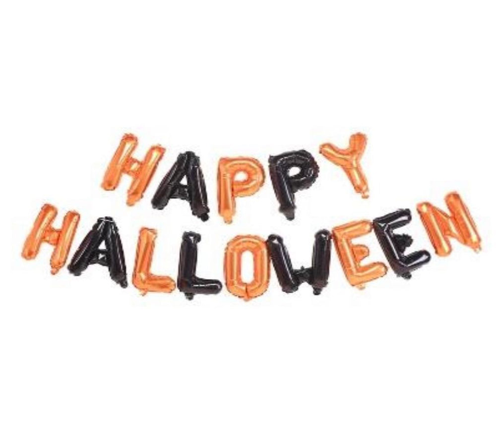 Halloween Balloon Banner