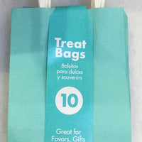 Paper Gift Bag with Handle Pastel Green 10pcs
