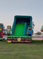 Inflatable/Minecraft Slide (9.4mx4.4mx6.4m)
