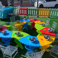 Colored Kids Table